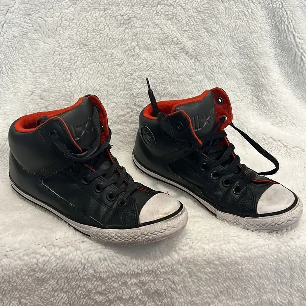 Converse All Star Sneakers - Dark Gray - Size 4.5